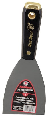 Red Devil Series 4200 Professional 3 Putty Knife, Flexible Steel (630-4210)