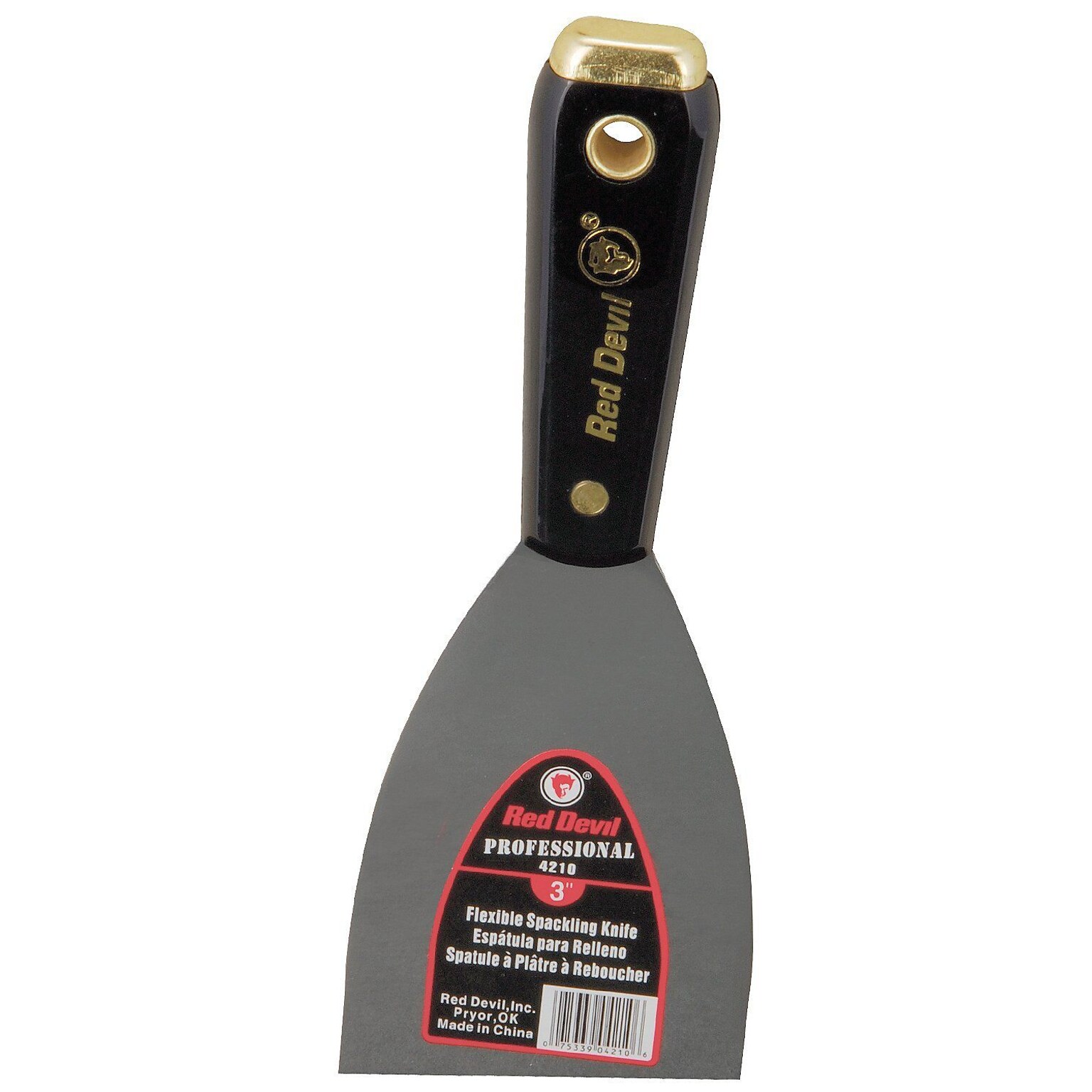 Red Devil Series 4200 Professional 3 Putty Knife, Flexible Steel (630-4210)