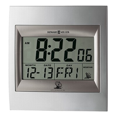 Howard Miller® Radio-Controlled TechTime II Alarm Clock