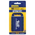 Irwin® Bi-Metal Utility Knife Blade, 50 Count, Pack of 2 (586-2084400)
