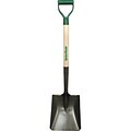 Union Tools® Square Point Digging Shovel, Steel Blade, 28 Handle