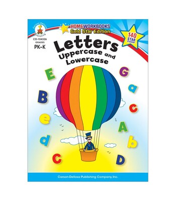 Carson-Dellosa Letters: Uppercase and Lowercase Resource Book