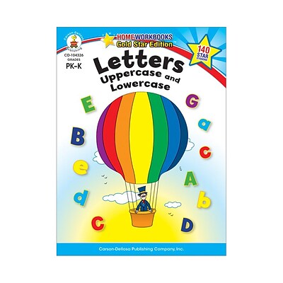 Carson-Dellosa Letters: Uppercase and Lowercase Resource Book