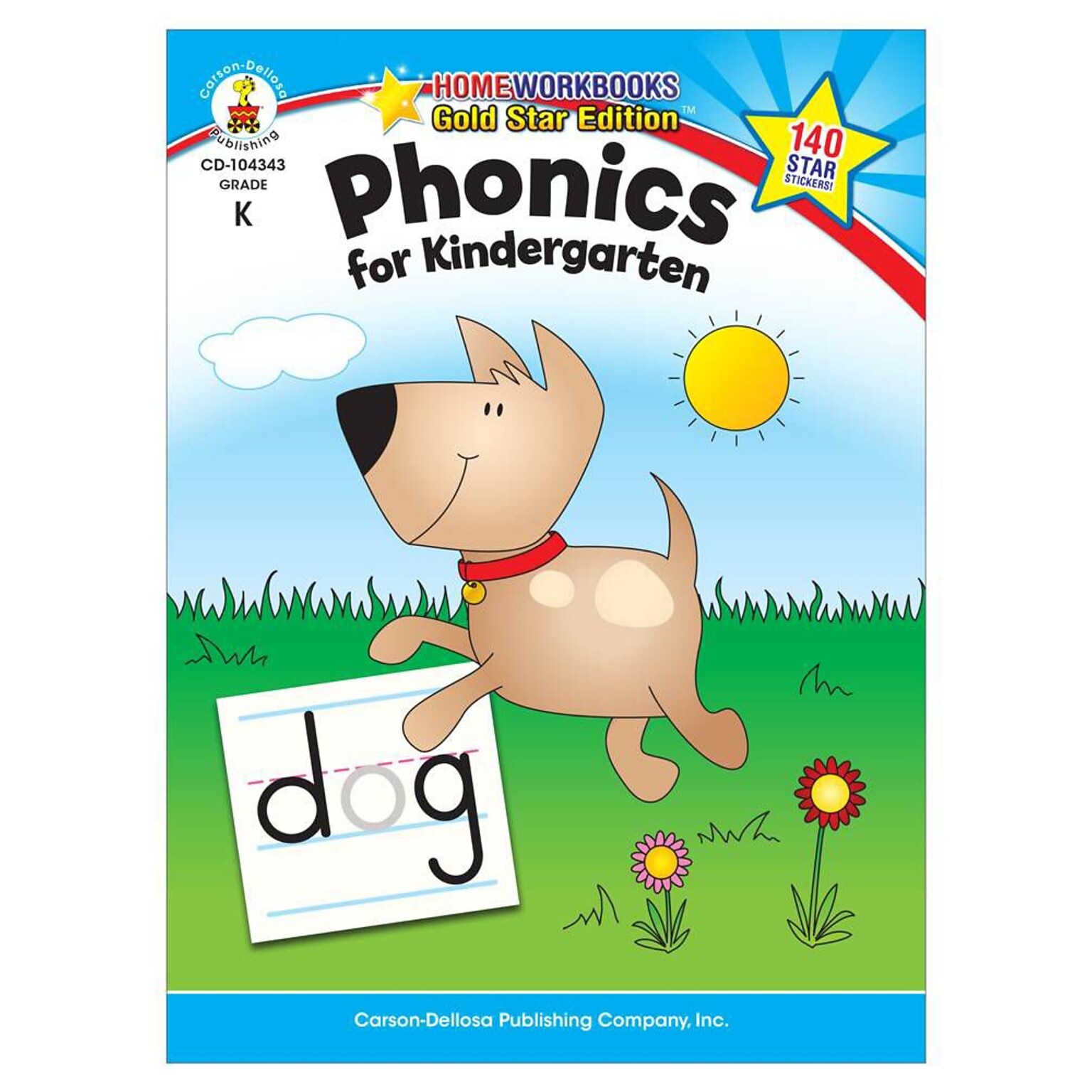 Carson-Dellosa Phonics for Kindergarten Resource Book