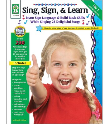 Key Education Sing, Sign, & Learn! Resource Book