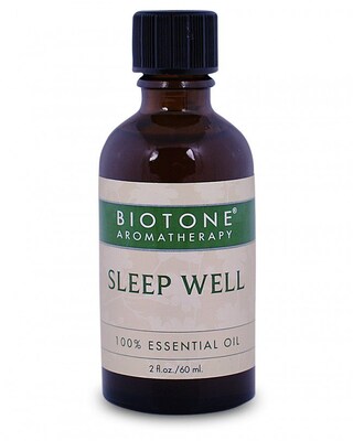 Biotone Essential Oils, Sleep Well, Woodsy Scent, 1/2 oz Bottle (BAEOSLEHZ)