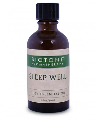 Biotone Essential Oils, Sleep Well, Woodsy Scent, 1/2 oz Bottle (BAEOSLEHZ)