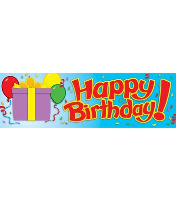 Carson-Dellosa Birthday Bookmarks, (30) 2 x 6.5 Single-Design Bookmarks