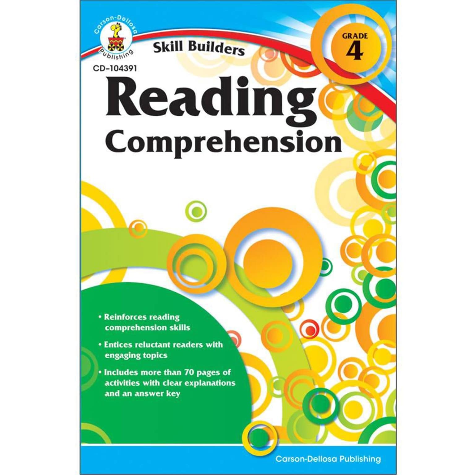 Carson-Dellosa Reading Comprehension Resource Book, Grade 4