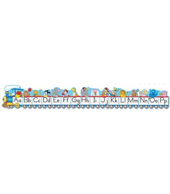 Carson-Dellosa Alphabet Train Bulletin Board Set