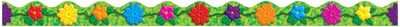 Teachers Friend Scalloped Trimmers; Jungle Flowers