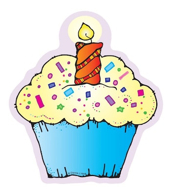 D.J. Inkers Cupcakes Cut-Outs