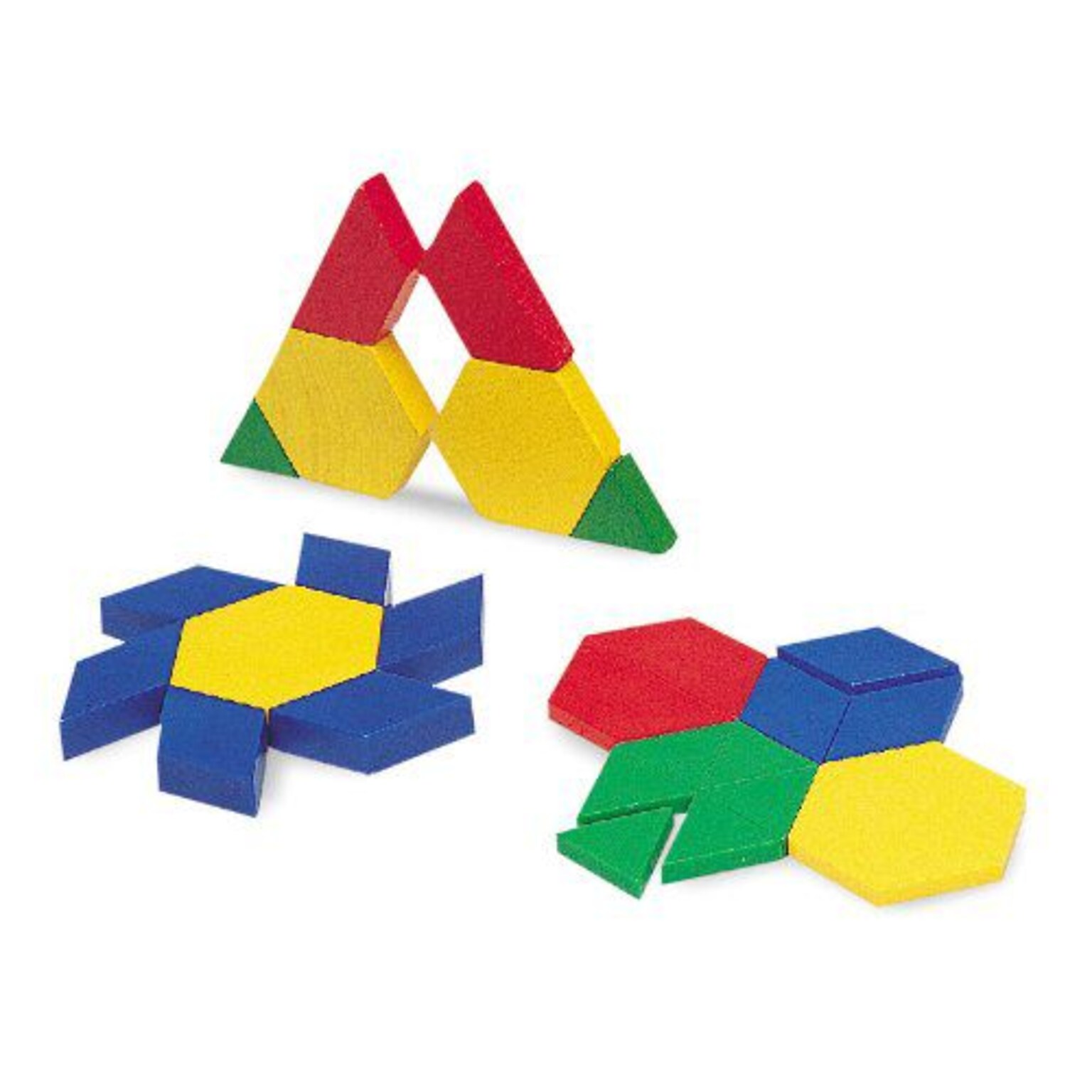 Learning Resources Pattern Blocks, Learning Resources Mini-Set Pattern Blocks