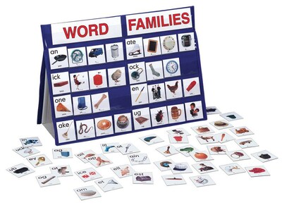 Smethport™ Specialty Tabletop Pocket Charts, Word Families