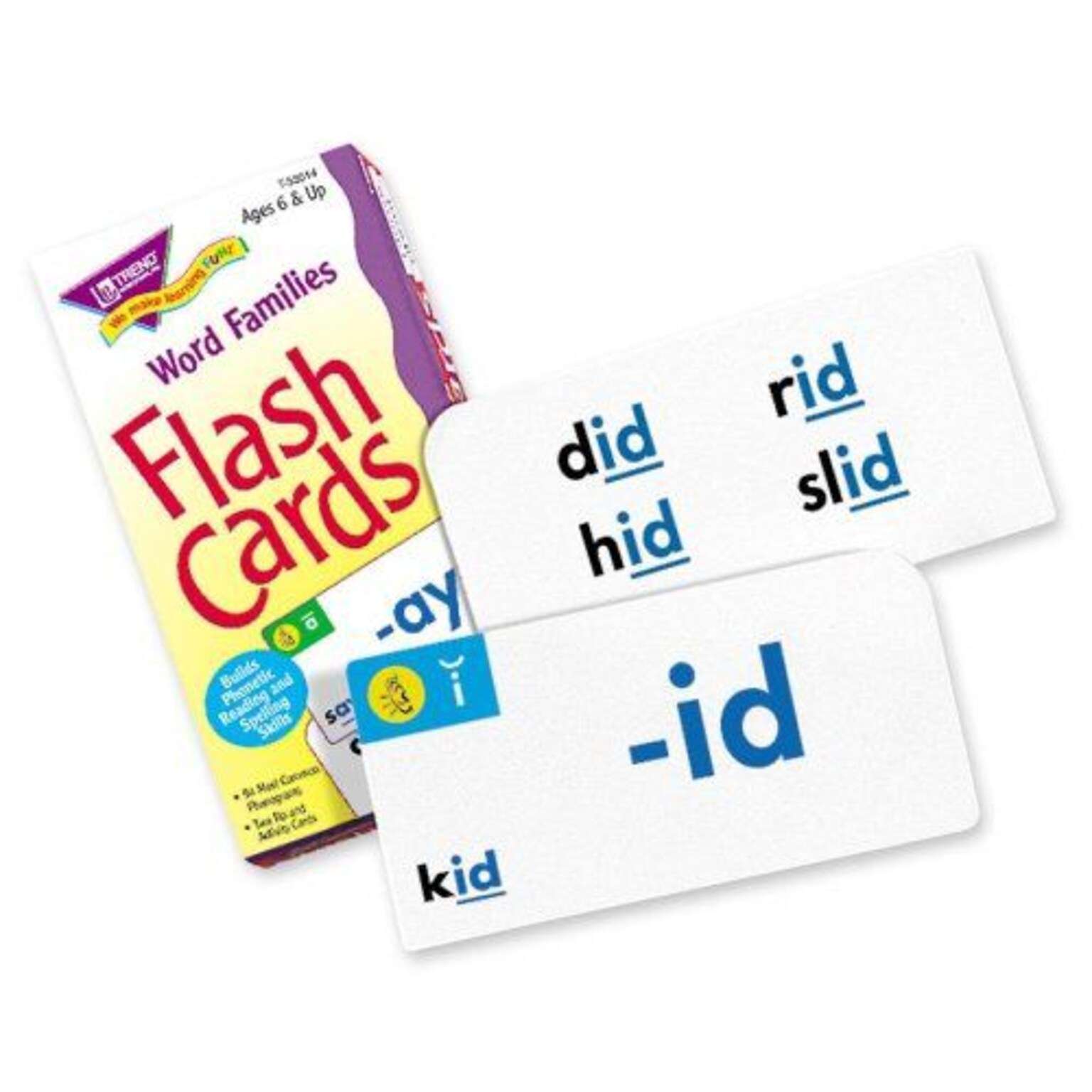 Trend® Skill Drill Flash Cards, Word Families
