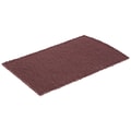 Norton Bear-Tex No. 747 General Purpose Scouring Pad, Aluminum Oxide, Maroon, 20/Box