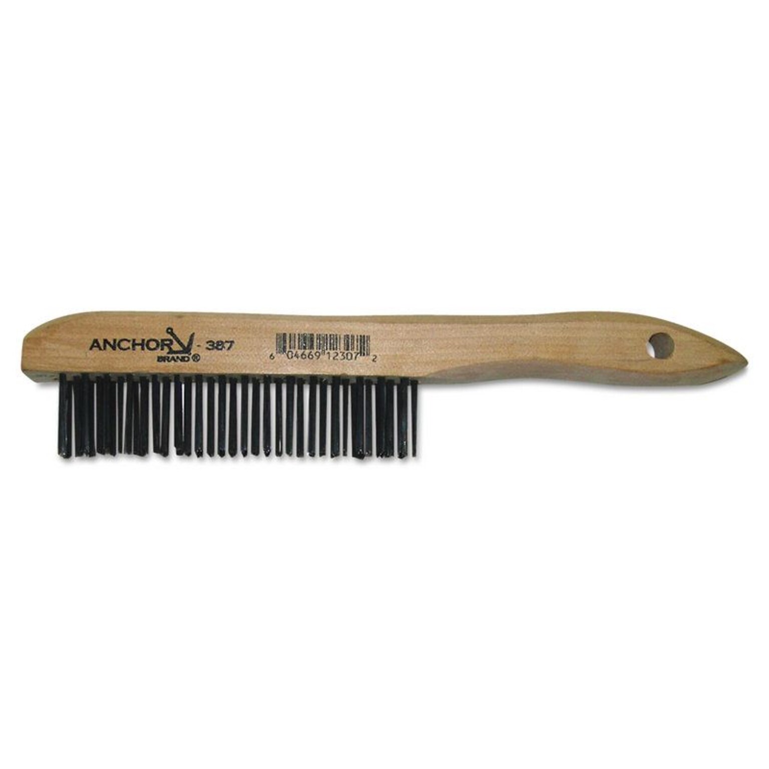 Anchor Brand Shoe Handle Brush, Carbon Steel