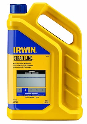Irwin® Strait-Line® Chalk Refill, White, 60 oz.