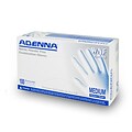Adenna® White Nitrile Powder-Free Exam Gloves, Medium (AWNF108815)