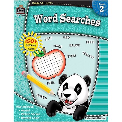 Ready•Set•Learn: Word Searches, Grade 2