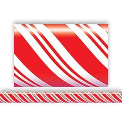 Candy Cane Border Trim, 3x35