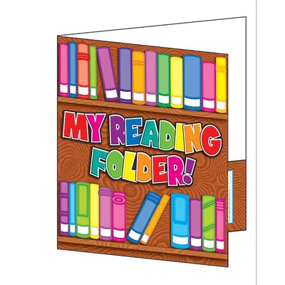 Teachers Friend My Reading Folder! 2 Pocket Folder, Multicolor (TF-1726)
