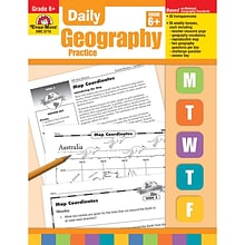 Evan-Moor Daily Geography Practice Resource Book, Grade 6 (EMC3715)