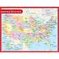 Teacher Created Resources US Map Chart, 17"W x 22"H, 10/Bundle (TCR7657)