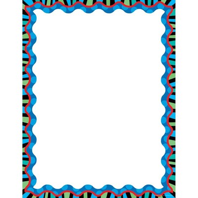 Stripes On Jumbo Dots Blank Chart