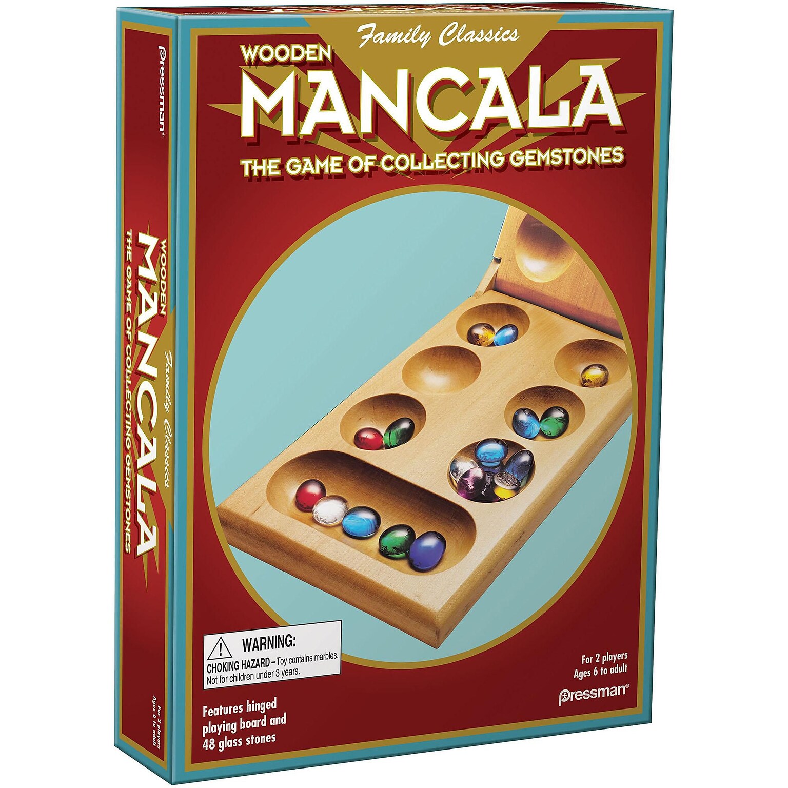 Pressman Toy Skills Game, Mancala, 2/Bundle (PRE442606)