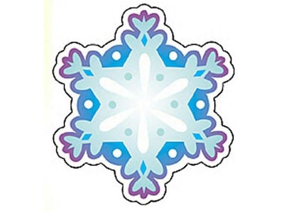 Trend® Mini Accents, Snowflake