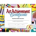 Hayes Art Achievement Certificate, 8.5 x 11, Pack of 30 (H-VA670)