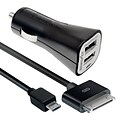 DigiPower® 2.1 amp Dual USB Rapid Car Charger, Black