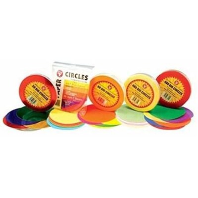 Hygloss® Tissue Paper Circle, 5, Primary (HYG88155)