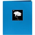Pioneer Fabric Frame Scrapbook, 8.5 x 11, Sky Blue