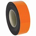 Staples 50 x 2 Warehouse Label Magnetic Roll, Orange (LH128)