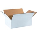 12 x 9 x 4 Shipping Boxes, 32 ECT, White, 25/Bundle (1294W)