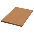 SI Products Corrugated Sheet, 16 x 16, 32 ECT, Kraft, 50/Bundle (SP1616)