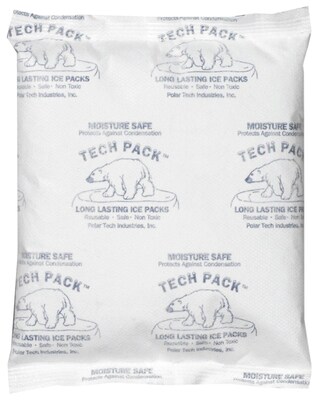 Tech Pack™ Moisture Safe Cold Gel Packs, 6 oz, 5.5 x 4 x .75 96/Carton (IBMS6)