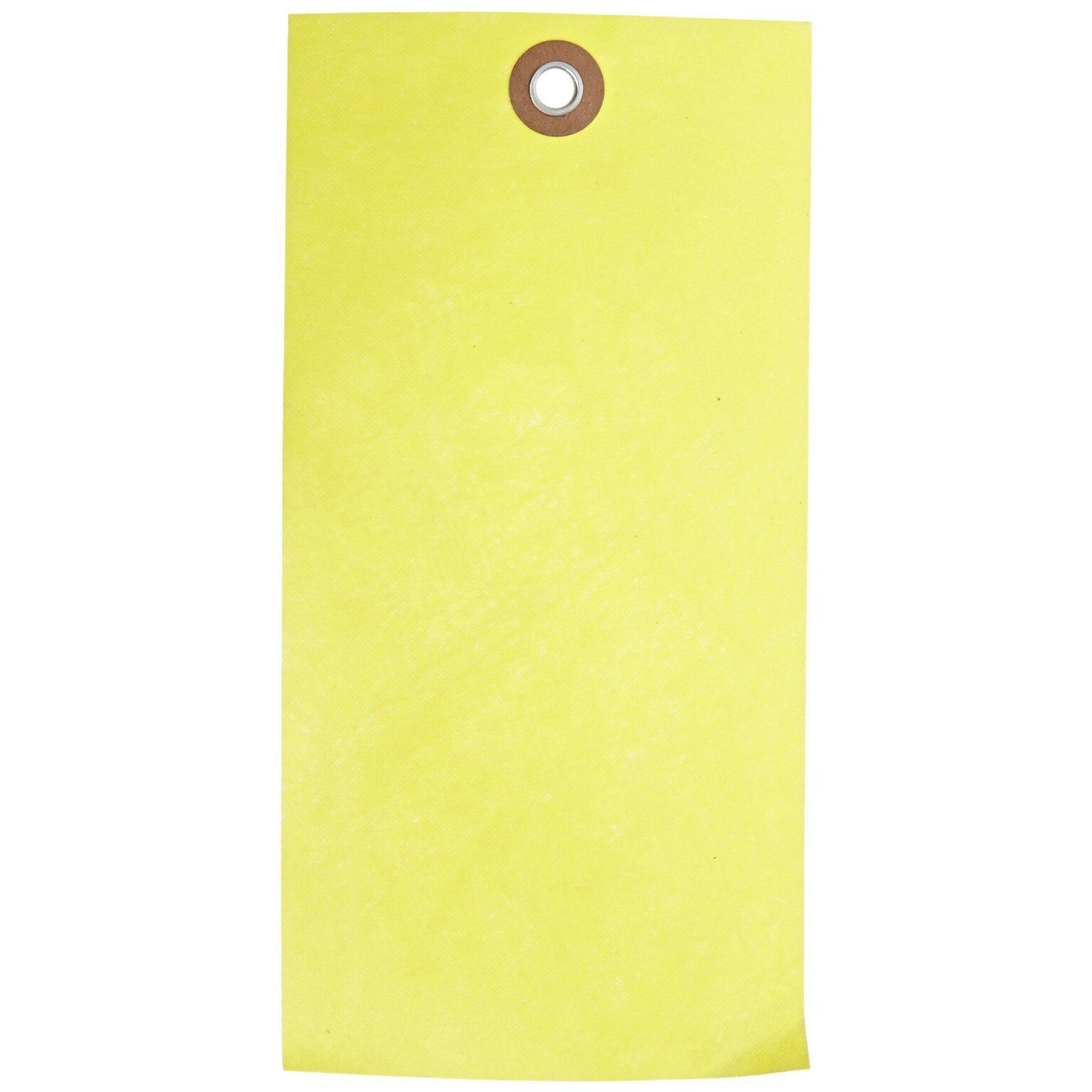 6 1/4 x 3 1/8 Yellow Tyvek® Shipping Tag, 100/Case