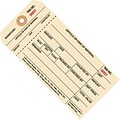 Staples - 6 1/4 x 3 1/8 - (7000-7999) Inventory Tags 1 Part Stub Style #8, 1000/Case