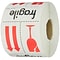 Tape Logic® Labels, Fragile, 3 x 4, Red/White/Black, 500/Roll (IPM319)