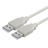 Insten® 6 Type A to Type A M/M USB 2.0 Cable, White