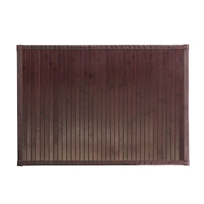 InterDesign® Formbu 24 x 17 Bamboo Small Floor Mat, Mocha