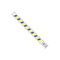 Tyvek® 3/4" x 10" Stripes Wristband, Blue/Yellow