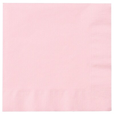Creative Converting Classic Pink 2-Ply Luncheon Napkins, 50/Pack