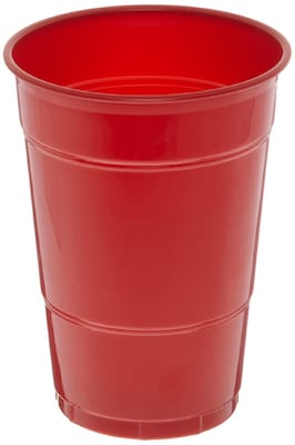 Creative Converting Classic Red Plastic Cups, 60 Count (DTC28103181TUMB)