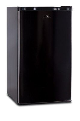 Commercial Cool 3.2 Cubic Feet Refrigerator/Freezer Black