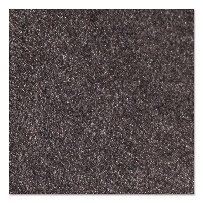 Crown® Rely-On Olefin Wiper Mat, Walnut, 3 X 5