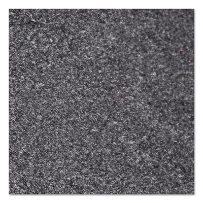 Crown® Rely-On Olefin Wiper Mat, Charcoal, 3 X 10